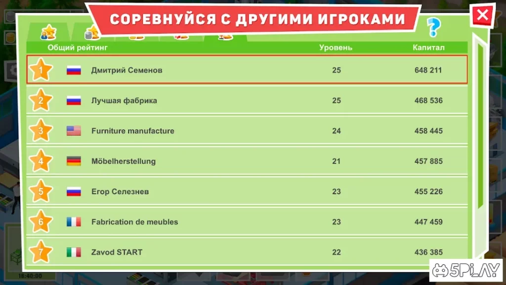 Timber Tycoon - стратегия управления фабрикой screenshot