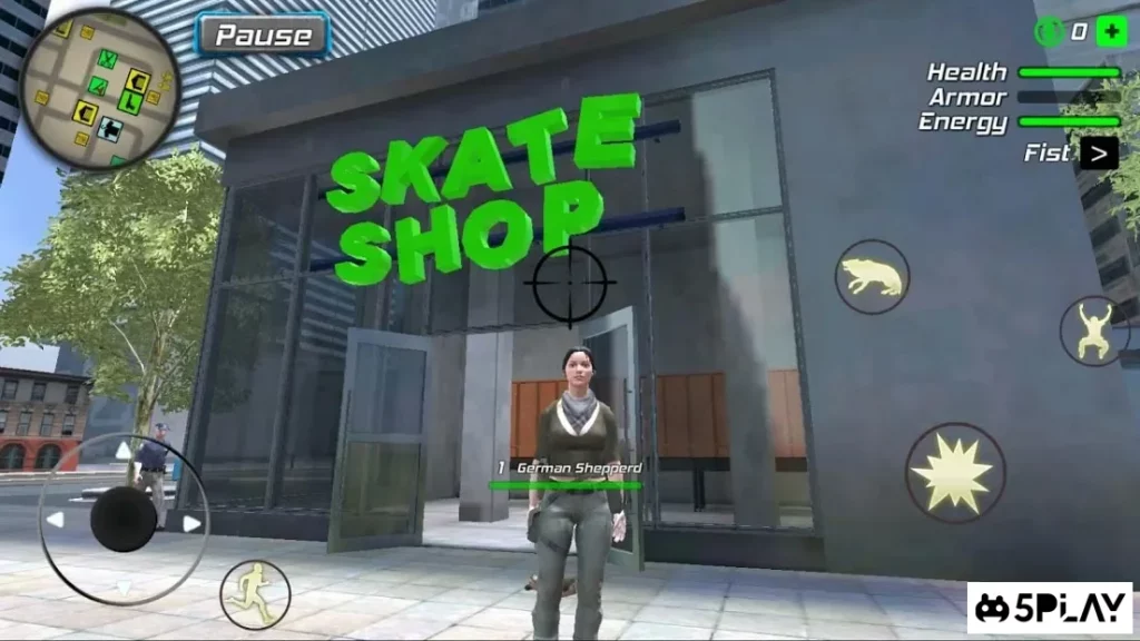 Super Miami Girl : City Dog Crime screenshot