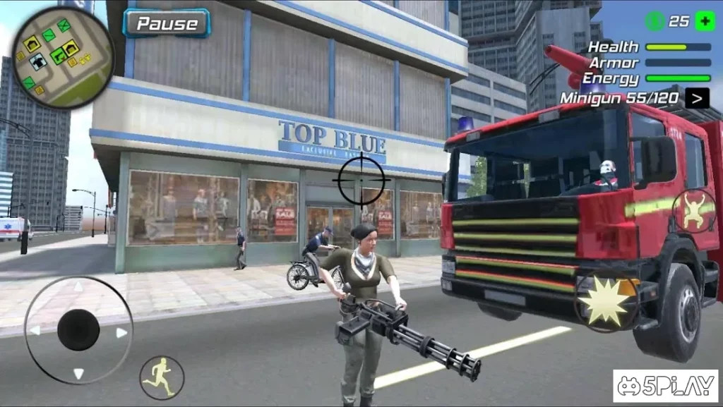 Super Miami Girl : City Dog Crime screenshot