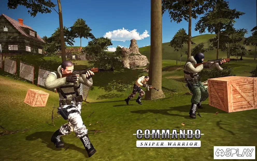 Sniper Ghost Commando Warrior - Выживание джунглей screenshot