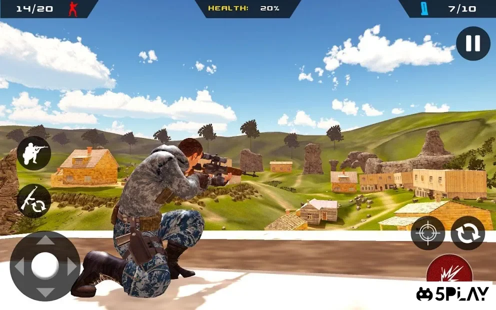 Sniper Ghost Commando Warrior - Выживание джунглей screenshot