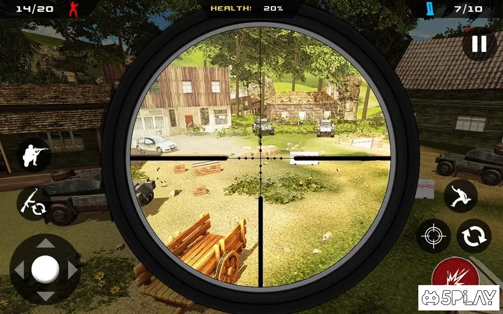 Sniper Ghost Commando Warrior - Выживание джунглей screenshot