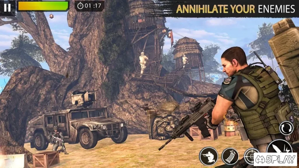 Mountain Assault Shooting 2019– Shooting Games 3D screenshot