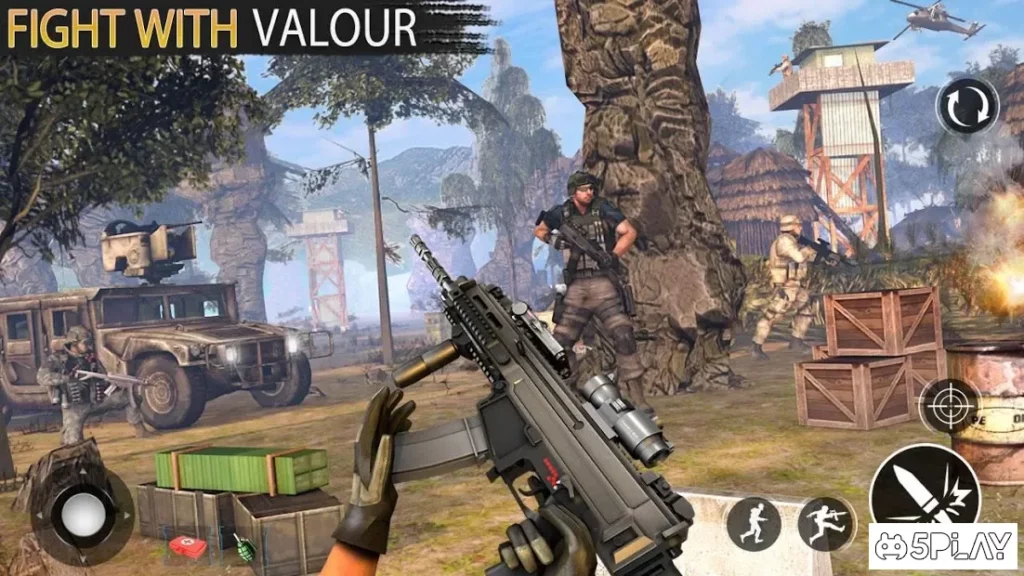 Mountain Assault Shooting 2019– Shooting Games 3D screenshot