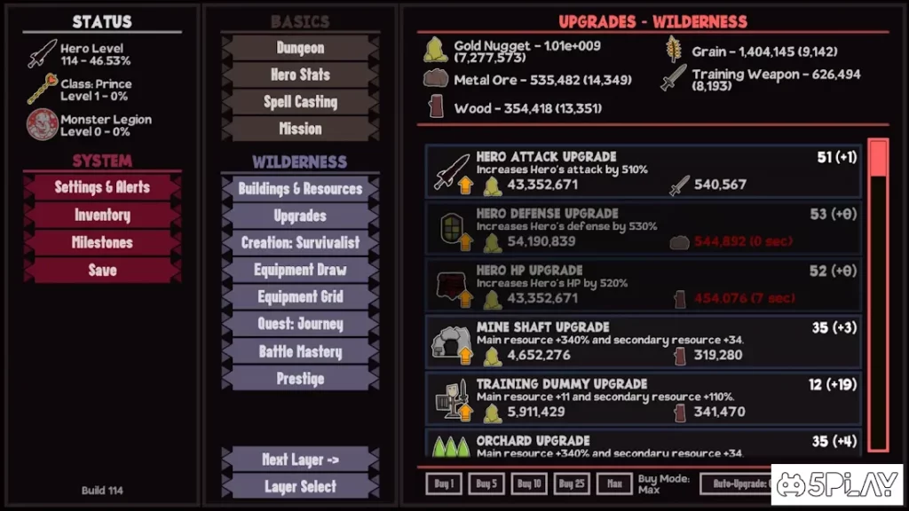 Endless Battle: Return of Hero +1 screenshot