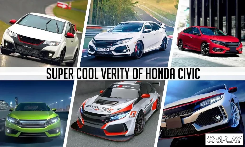 симулятор дрифтинга и вождения: игра Honda Civic screenshot