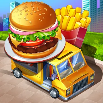 Food Truck Restaurant : Kitchen Chef Cooking Game 1.19 (MOD: a lot of money)