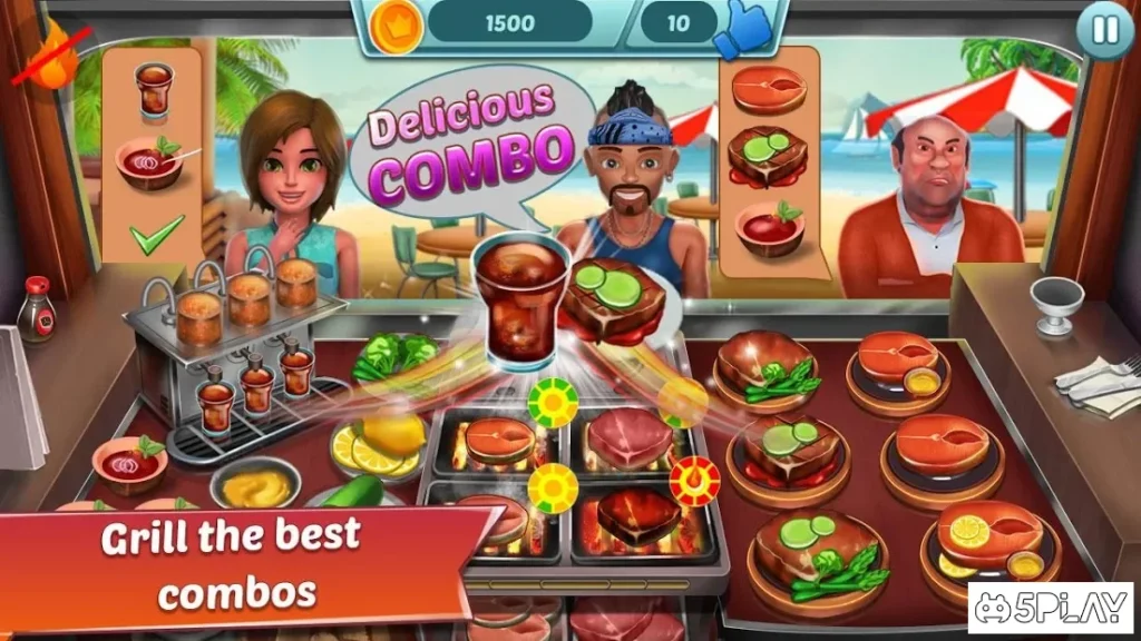Food Truck Restaurant : Kitchen Chef Cooking Game screenshot