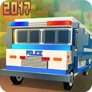 Blocky San Andreas Police 2017 icon