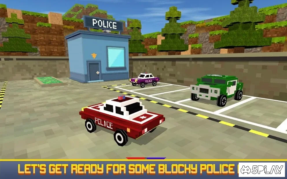 Blocky San Andreas Police 2017 screenshot