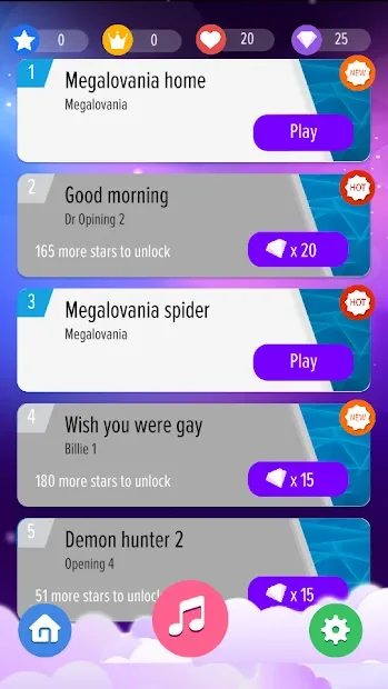 Megalovania ? Sans Piano Tiles 4 screenshot