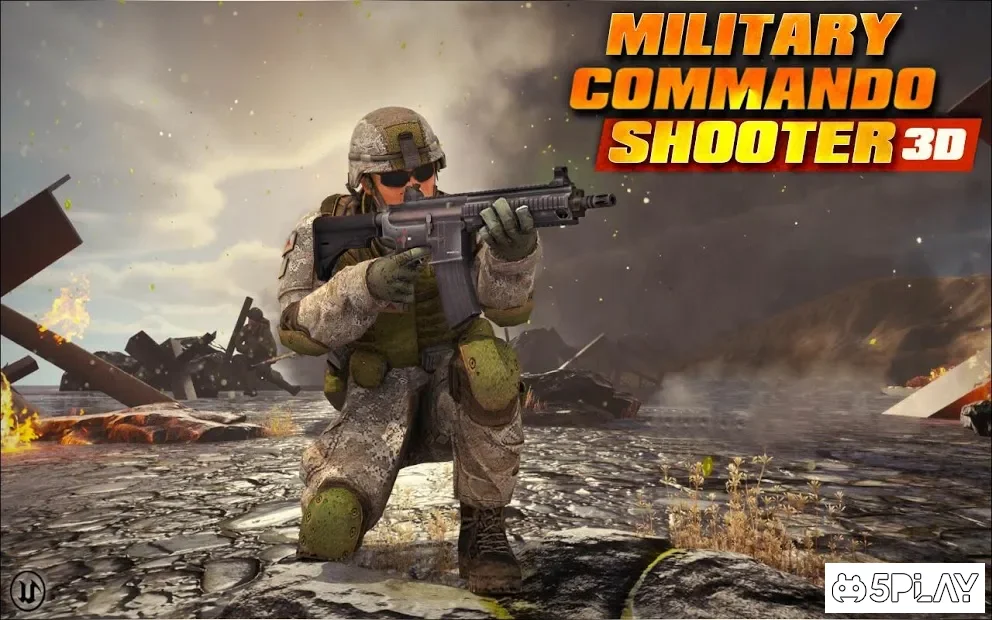 Military Commando Shooter 3D screenshot