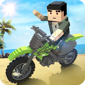 Blocky Moto Bicycle SIM: Summer Wind 1.9