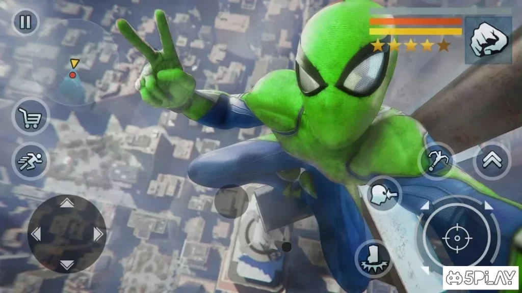 Spider Rope Hero - Vegas Crime city screenshot