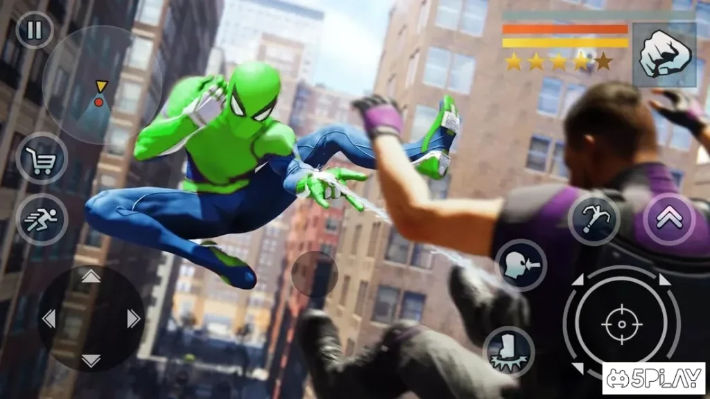 Spider Rope Hero - Vegas Crime city screenshot