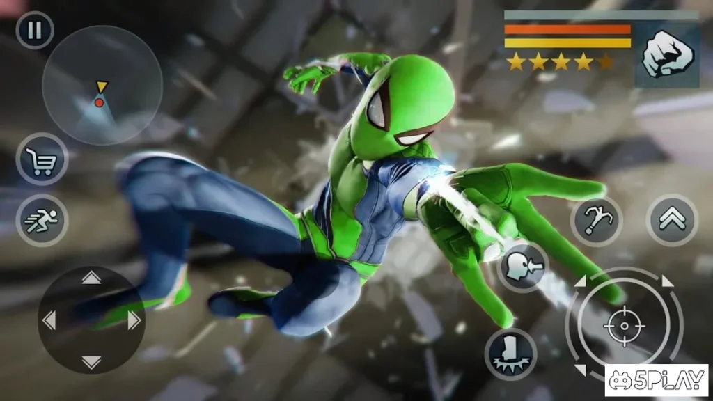 Spider Rope Hero - Vegas Crime city screenshot