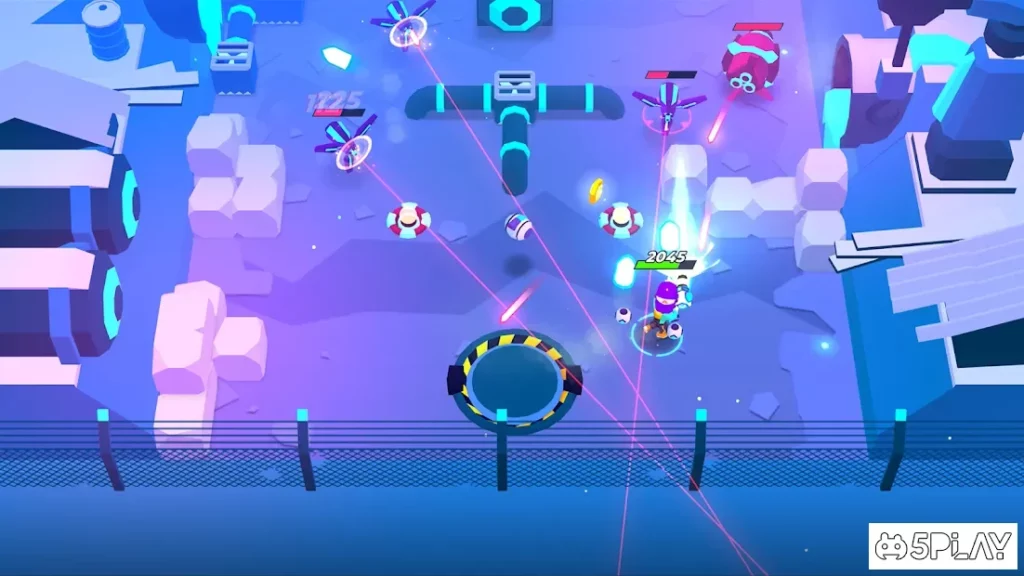 Super Clone: cyberpunk roguelike action screenshot