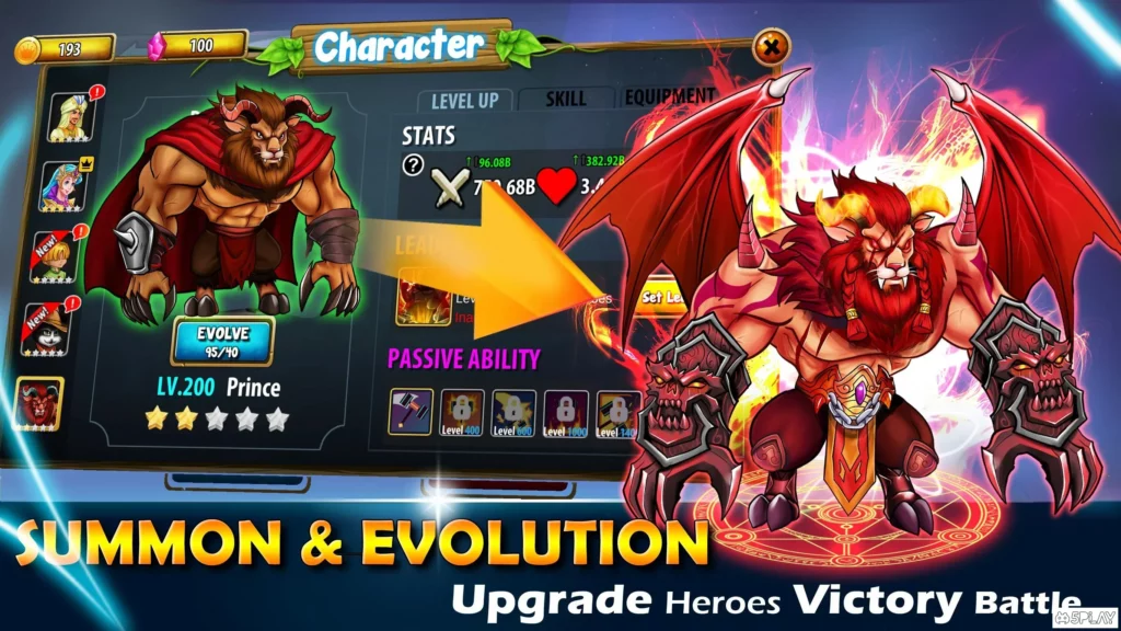 Idle Grimm: Heroes - RPG Offline - Clicker Games screenshot