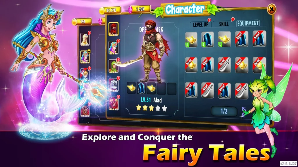Idle Grimm: Heroes - RPG Offline - Clicker Games screenshot