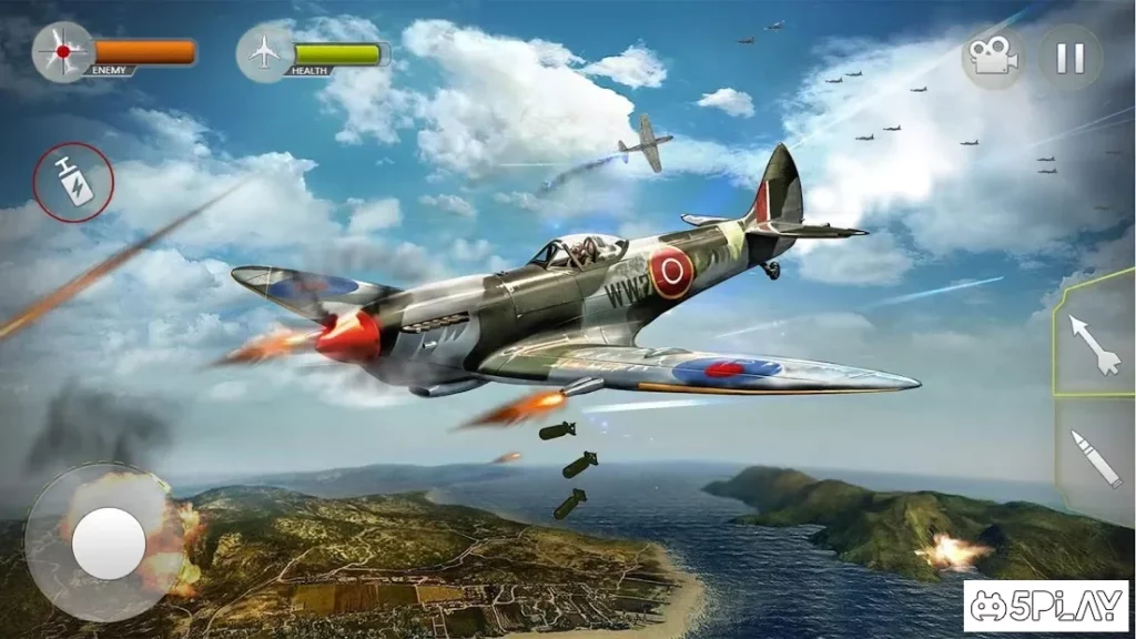 Jet War Fighting Shooting Strike: Air Combat Games screenshot