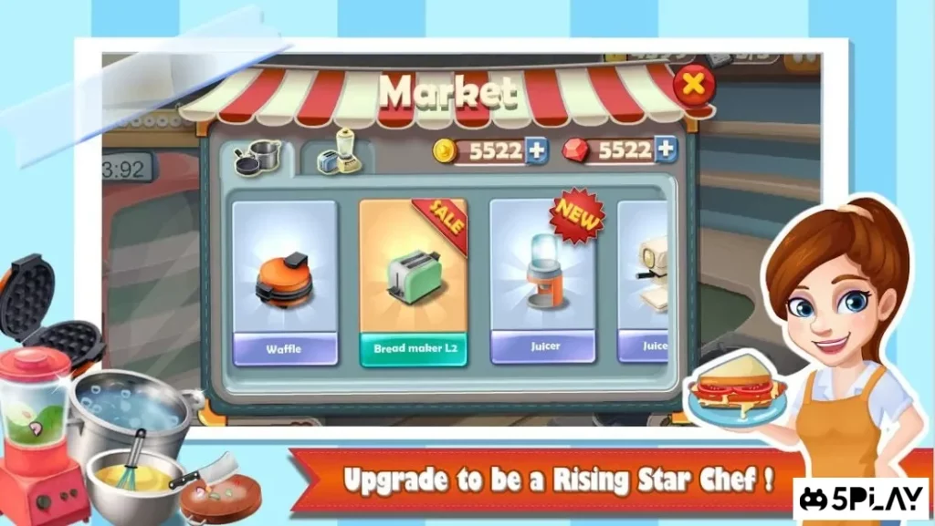 Chef Fever: Crazy Kitchen Restaurant Cooking Games screenshot