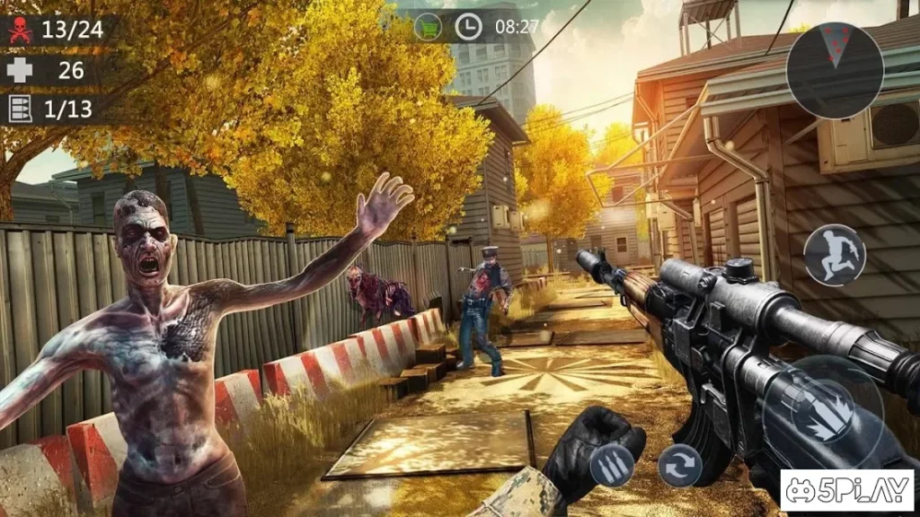 Zombie Survival 3D: Fun Free Offline Shooting Game screenshot