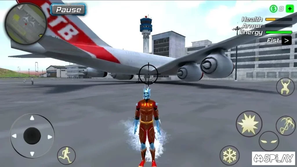 Snow Storm Superhero screenshot