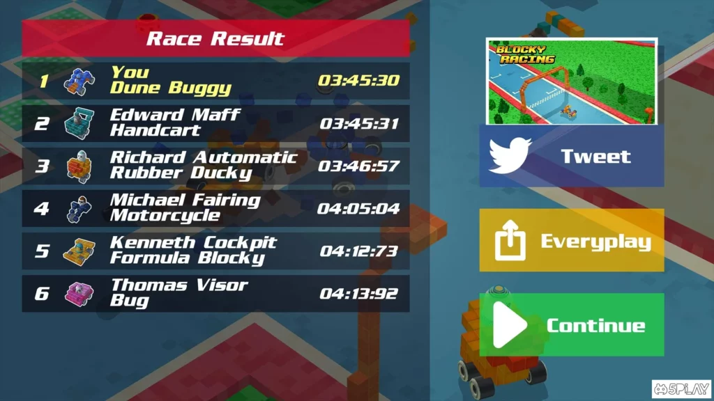 Blocky Racing screenshot