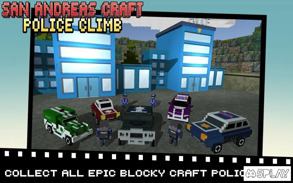 San Andreas Craft Police Climb screenshot