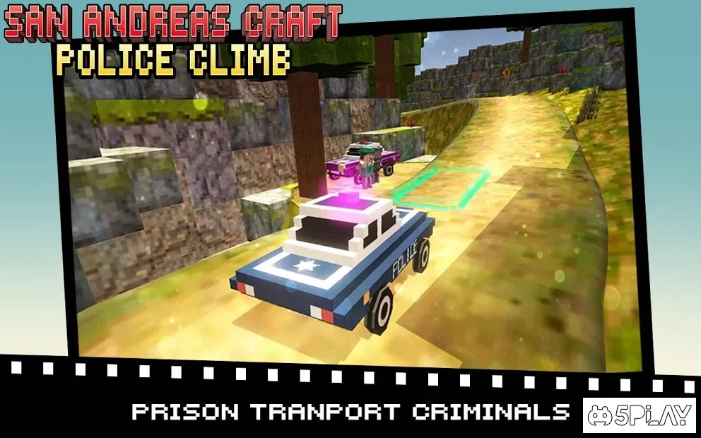 San Andreas Craft Police Climb screenshot
