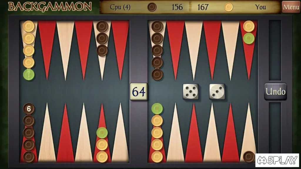 Backgammon screenshot