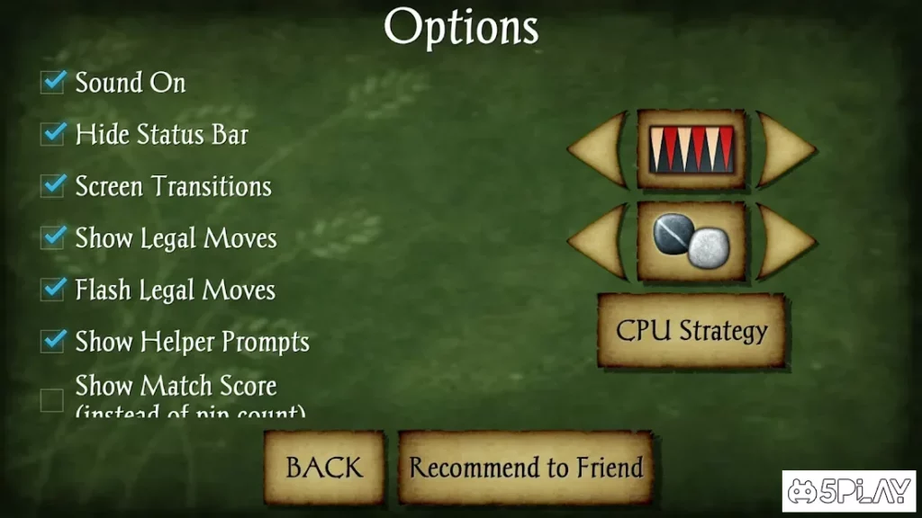 Backgammon screenshot