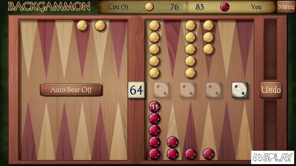 Backgammon screenshot