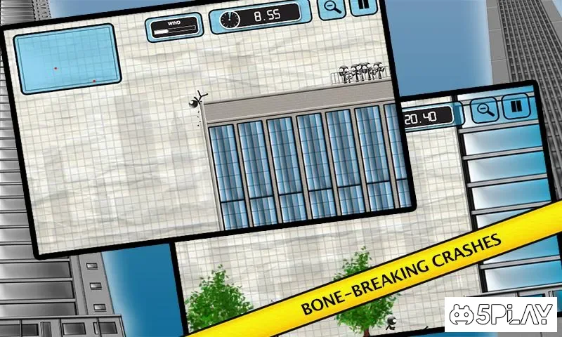 Stickman Base Jumper screenshot