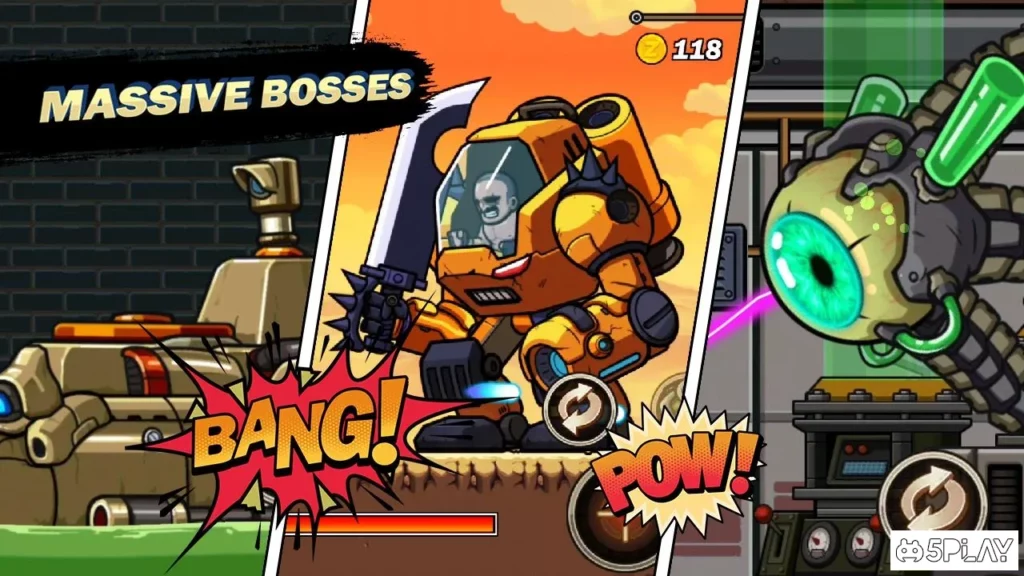 Metal Commando 2D Platform Squad Metal Shooter screenshot