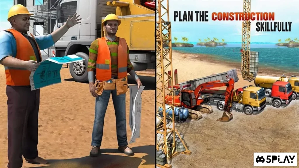 Beach House Builder Construction Games 2018 screenshot