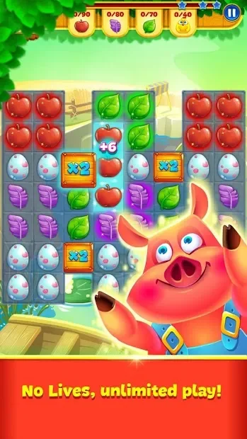 Farm Charm - Match 3 Blast King Games screenshot
