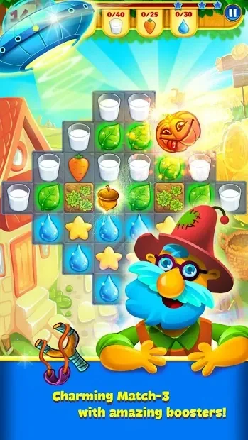 Farm Charm - Match 3 Blast King Games screenshot