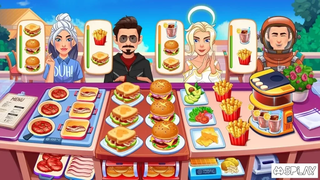 Cooking Dream: Crazy Chef Restaurant Cooking Games screenshot
