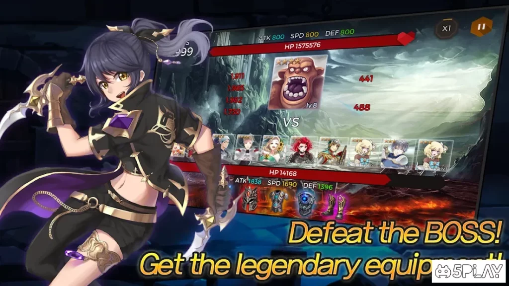 Secret Tower VIP (Super fast growing idle RPG) screenshot