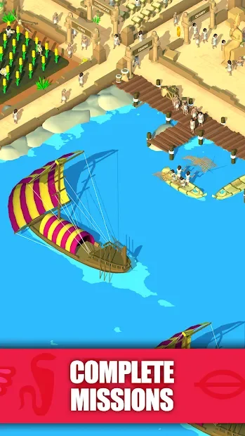Idle Egypt Tycoon screenshot