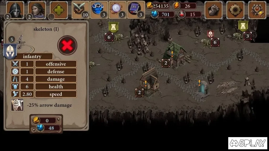 Knight TD screenshot