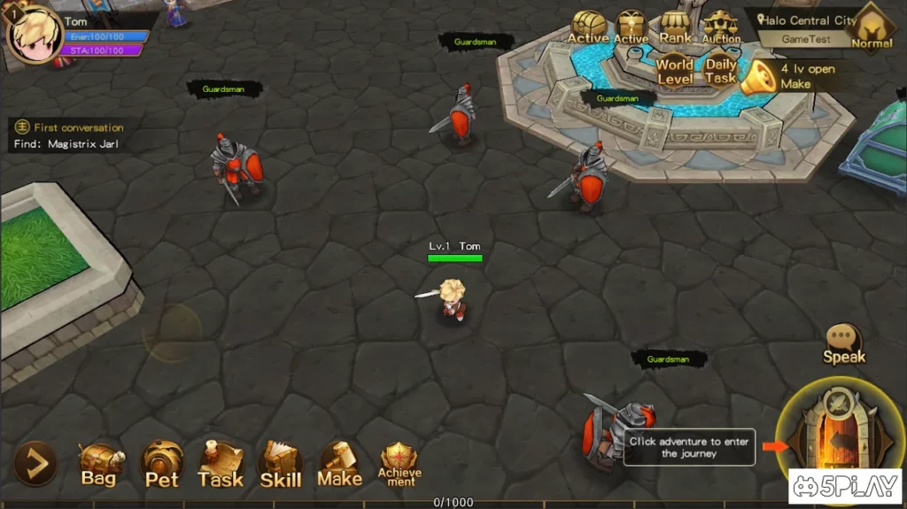 Legend Of Holy Light-Dark adventure ARGP game！ screenshot
