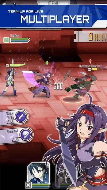 SWORD ART ONLINE: Memory Defrag screenshot