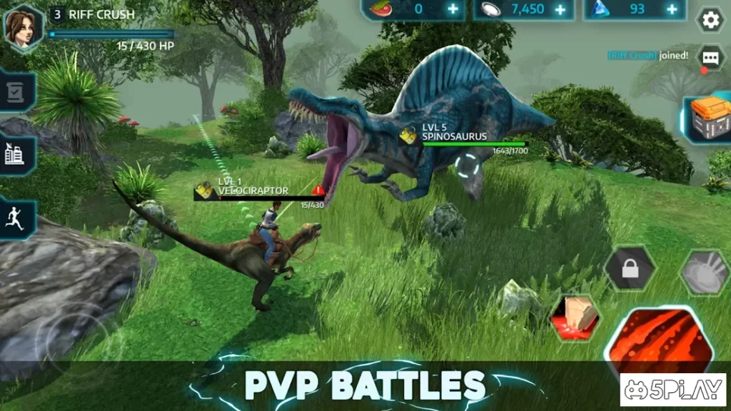 Dino Tamers - Jurassic Riding MMO screenshot