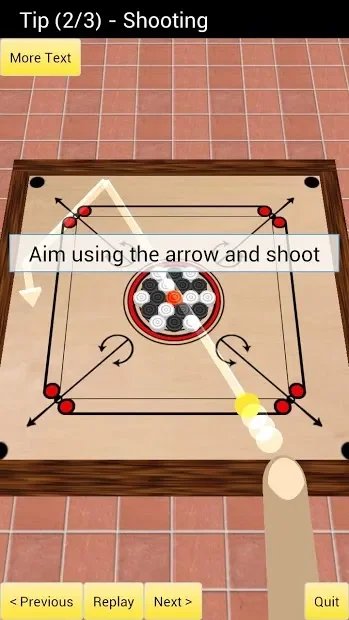 Carrom 3D screenshot
