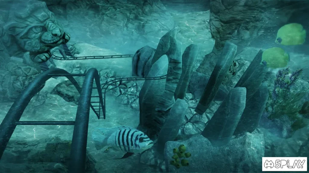 VR Temple Roller Coaster for Cardboard VR screenshot