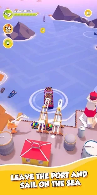 The Sea Rider - Steer the Ship and Save the Nature screenshot