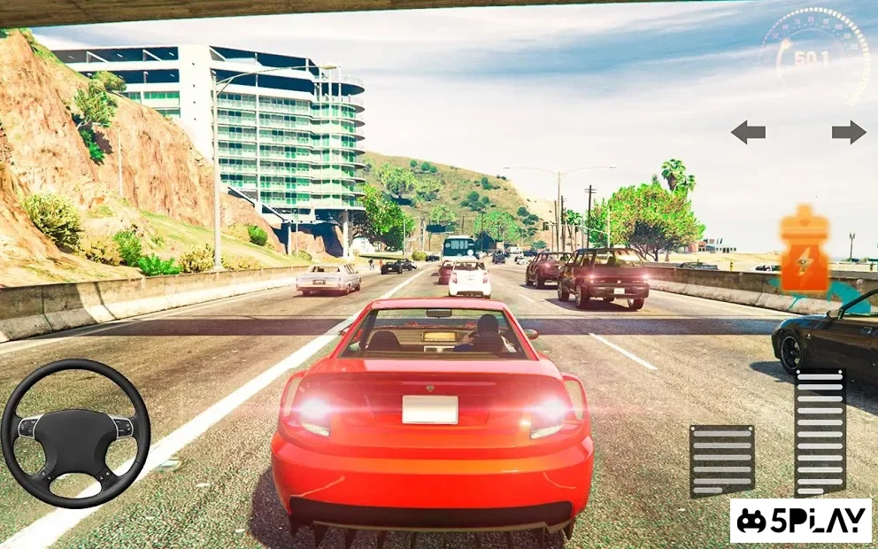 Super Car Simulator 3D: игра в городскую машину screenshot