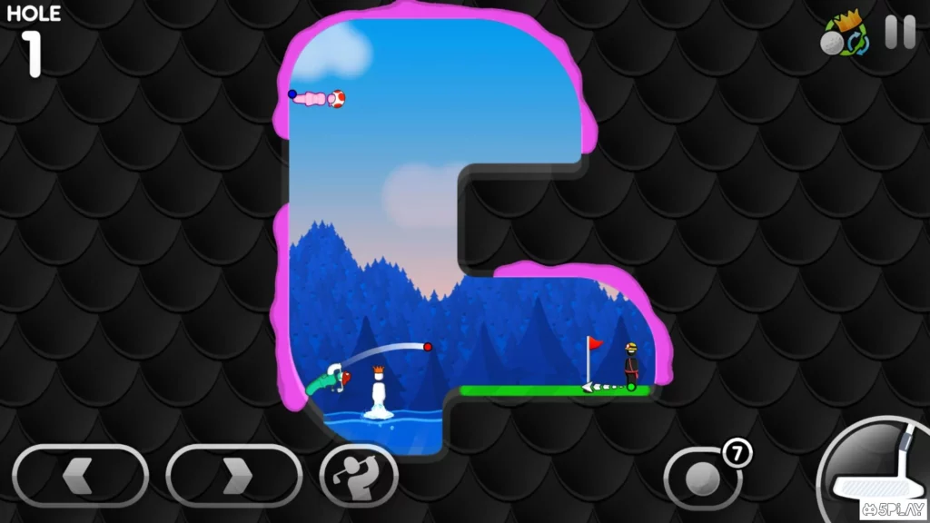 Super Stickman Golf 3 screenshot